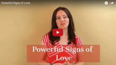 Powerful signs of love