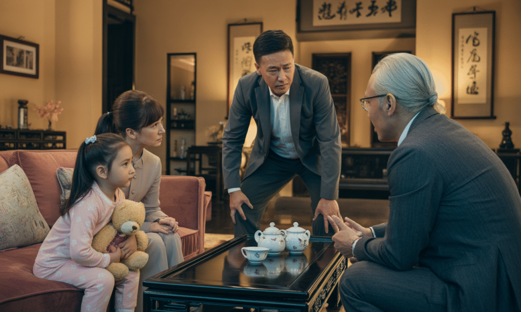 Child caught in the middle as parents and grandparents disagree over discipline