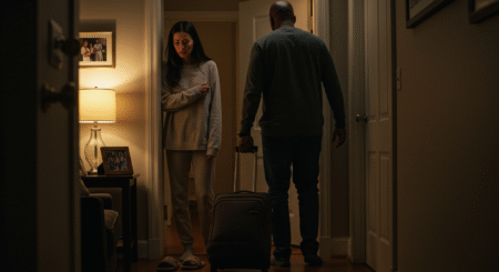 Married couple dancing in the kitchen, showing joy rediscovered in everyday moments after choosing to stay