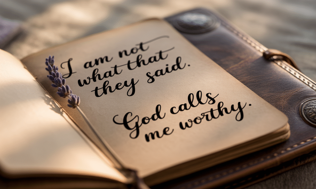 Journaling to replace lies with truth in a difficult marriage