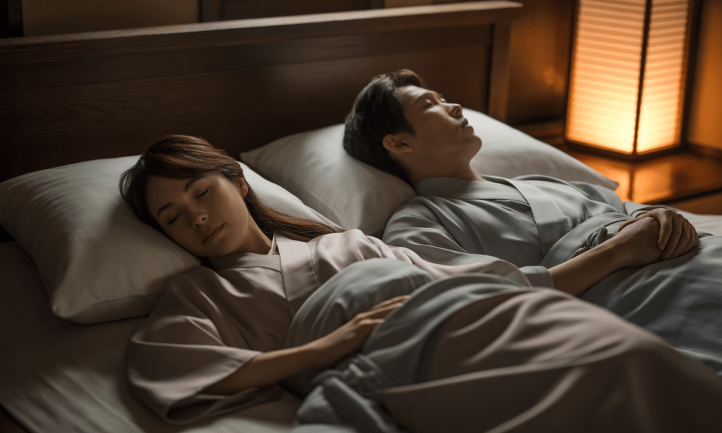 Repeated arguments leading to emotional disconnection and avoidance in marriage.