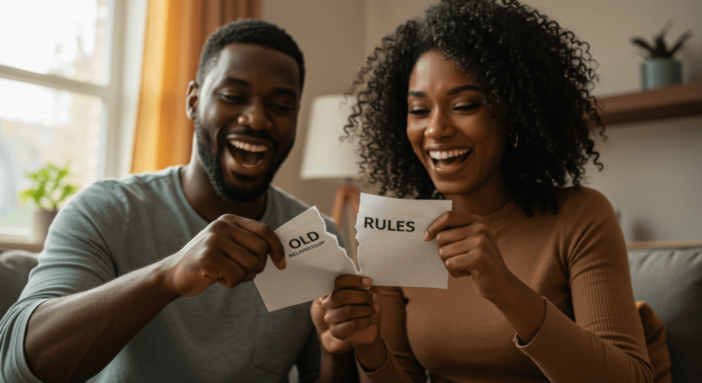 Letting go of outdated beliefs to rewrite your marriage norms.