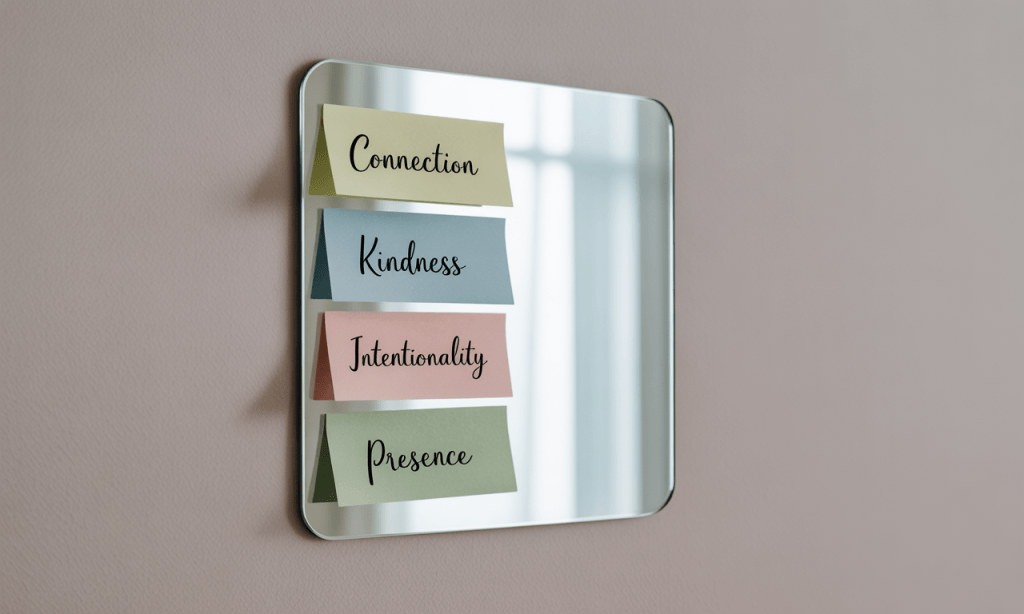 Reflections of personal values and relational priorities in marriage.