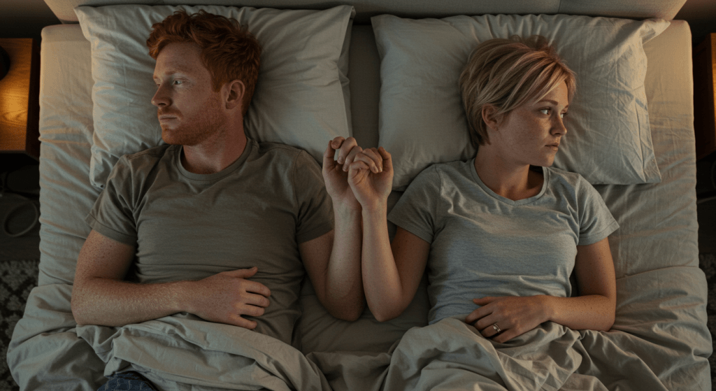 Gentle, comforting end-of-day habit that reinforces intimacy in a busy life