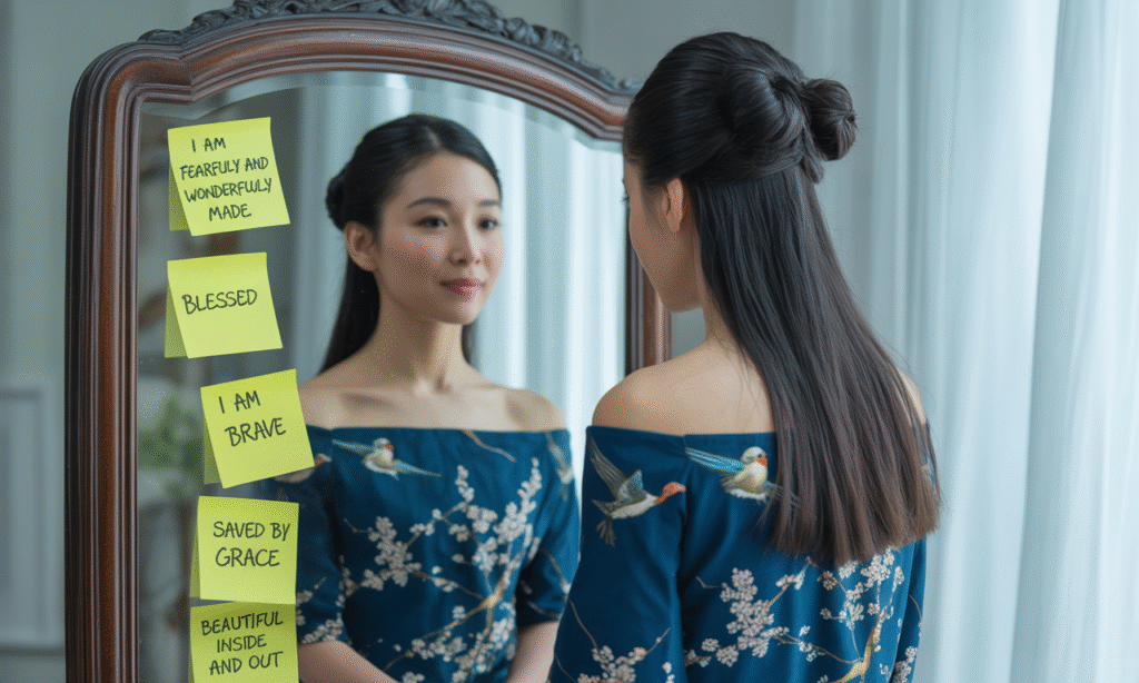 Affirming self-worth in the face of criticism using Scripture and positive truths