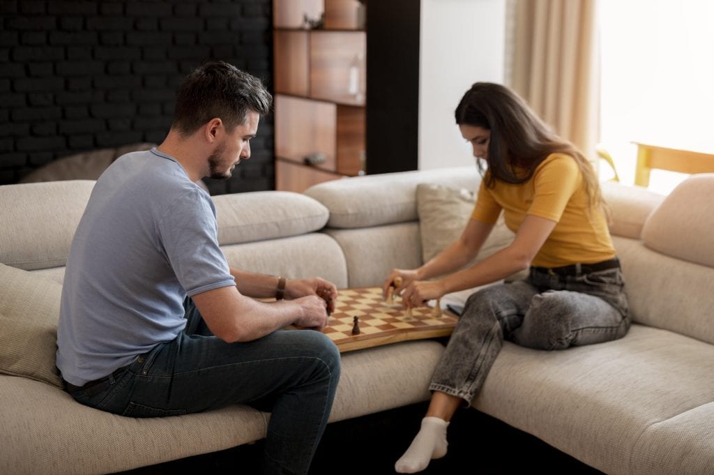 Power struggles in marriage created by control and emotional dominance.