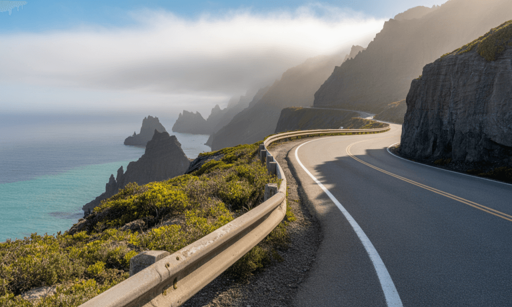 Road safety metaphor representing the protective function of relationship standards