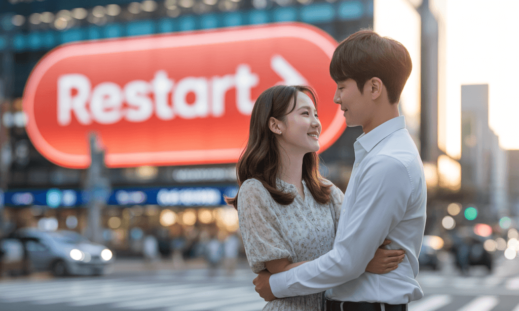Symbolic image of a fresh start in marriage with renewed boundaries and forgiveness