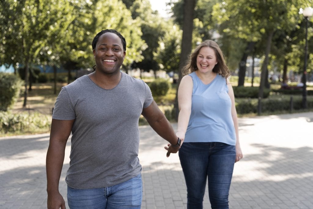 Married couple rebuilding trust and consistency step by step