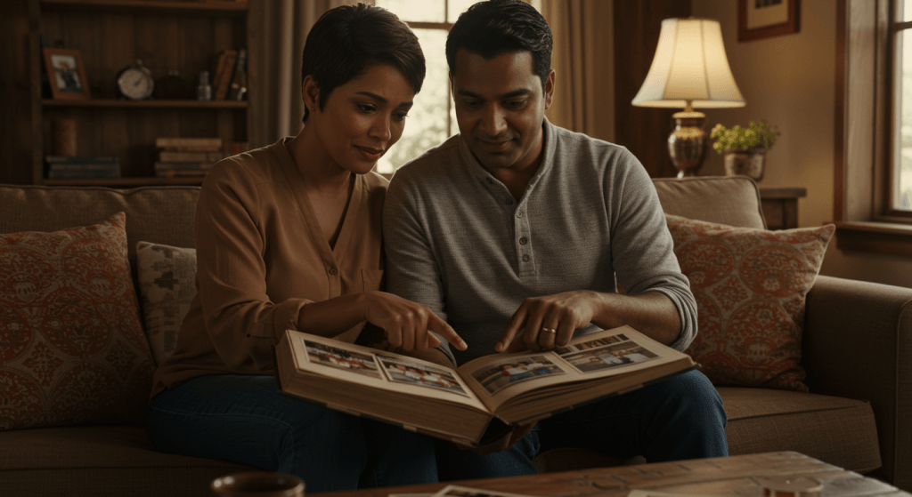 The legacy of love written through small daily choices in marriage.
