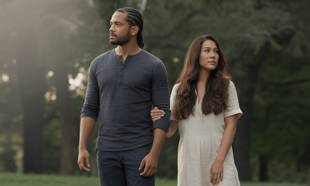 Married couple avoiding deeper connection out of fear.