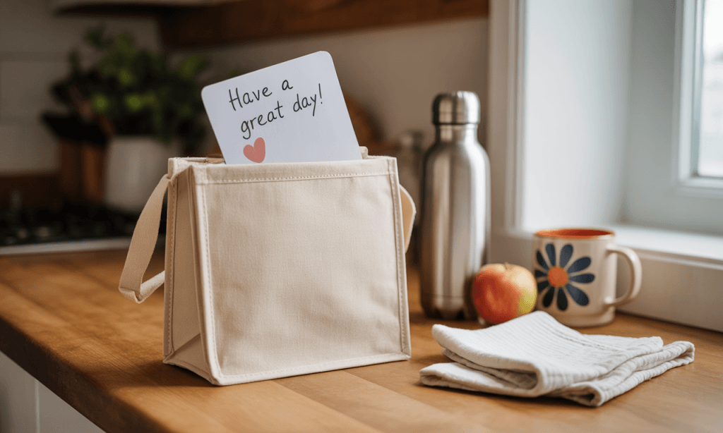 A simple gesture of thoughtfulness that brings emotional warmth during a regular workday