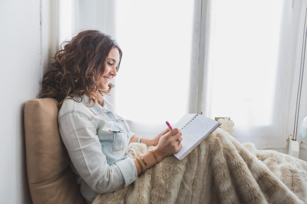 Creating emotional safety by journaling and self-reflecting through God’s truth