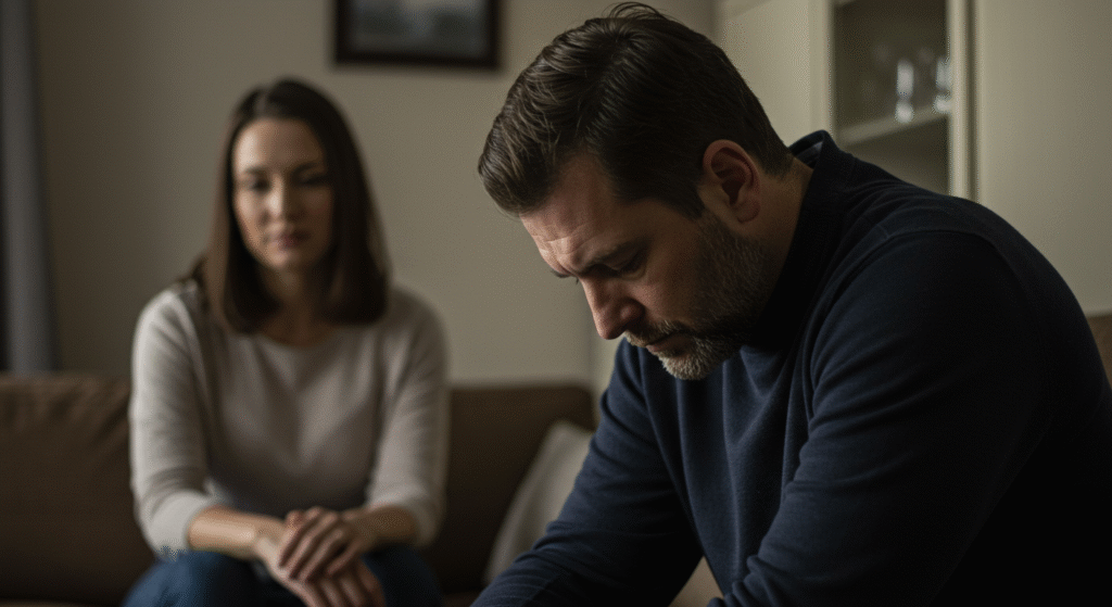 Recognizing the internal struggle behind a spouse’s harsh behavior
