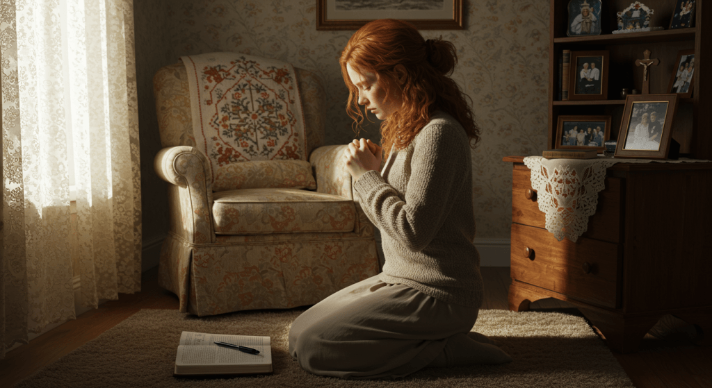 A spouse staying emotionally and spiritually grounded while leading change
