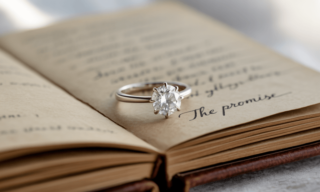 Symbol of marriage refined through pressure and lived with intentionality.