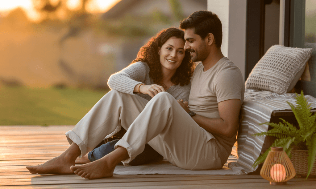 Peace and connection after emotional honesty-real intimacy in marriage