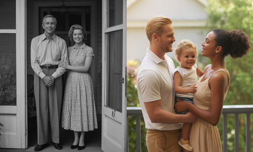 Generational family photo symbolizing healing and hope carried forward through marriage.