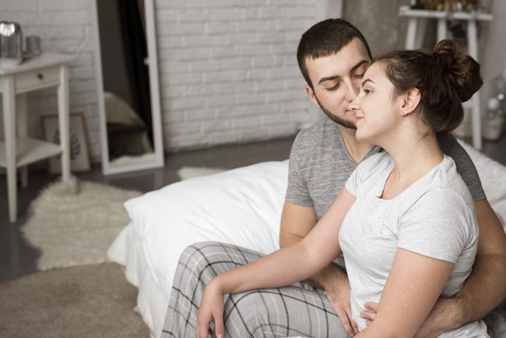 Deep emotional connection creating warmth and safety in the marriage