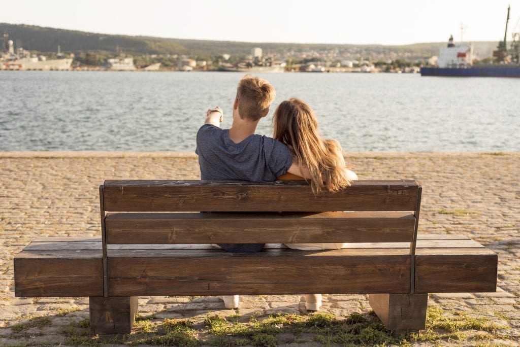 One spouse offering emotional presence during a season of distance