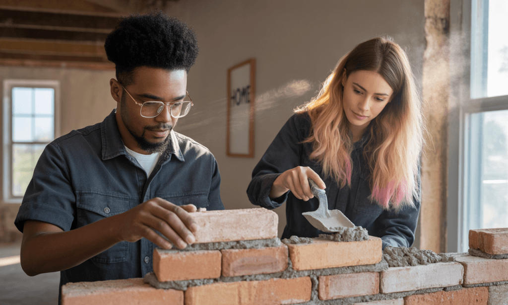 Spouses working together to rebuild trust after avoidance