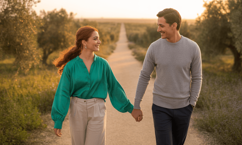Married couple changing course after becoming aware of their marriage trajectory.
