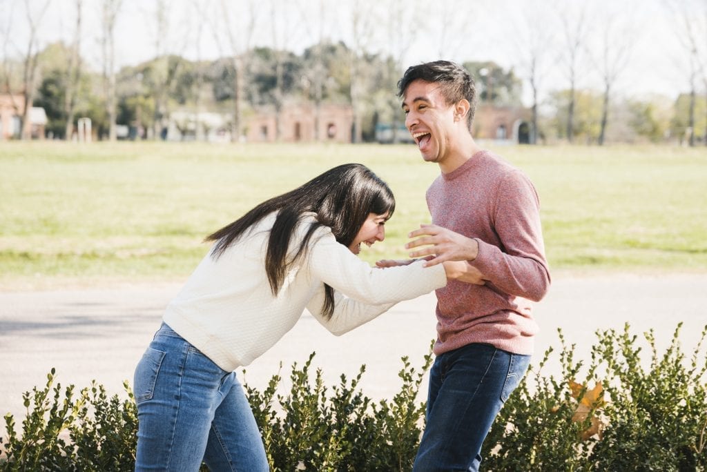 Couple reconnecting through joyful, renewed curiosity in marriage.