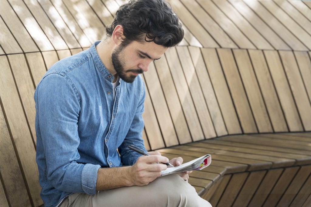 Spouse engaging in self-reflection to grow for the sake of the marriage