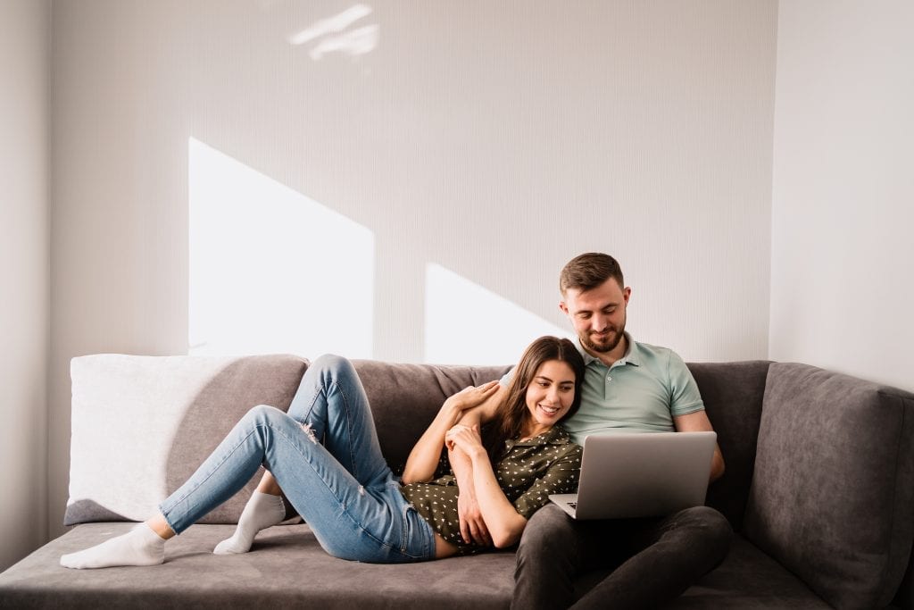 Couple creating a vision together for their future marriage.