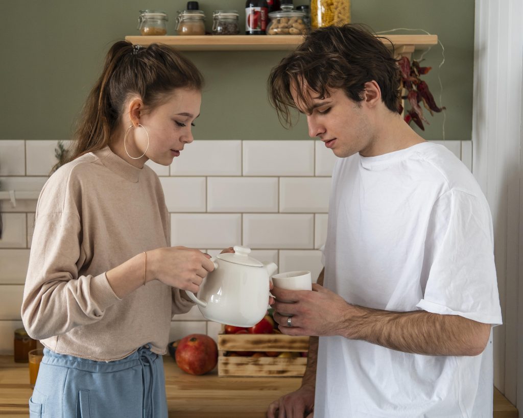 Small daily act of love symbolizing care and emotional restoration in marriage