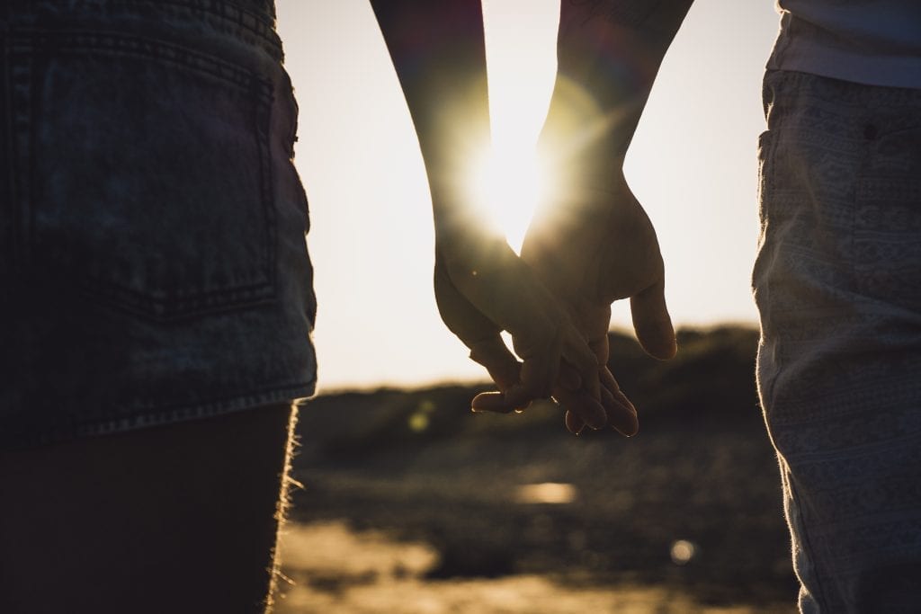 Married couple finding courage and confidence to strengthen their relationship.