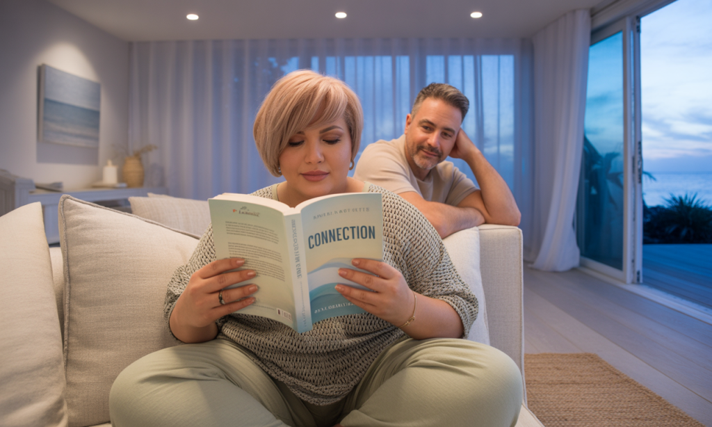 Partner pursuing growth through learning, choosing love proactively