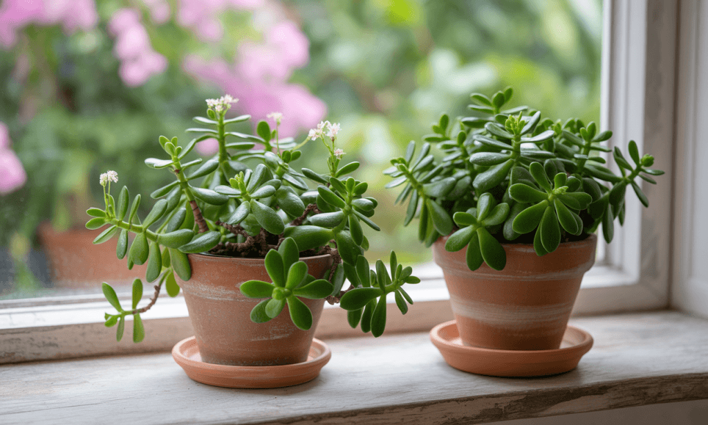 Two plants growing separately but close together, symbolizing respectful growth in marriage.
