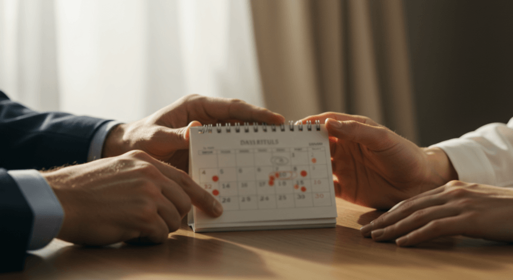 Light, consistent rhythm that replaces protective avoidance with steady connection.
