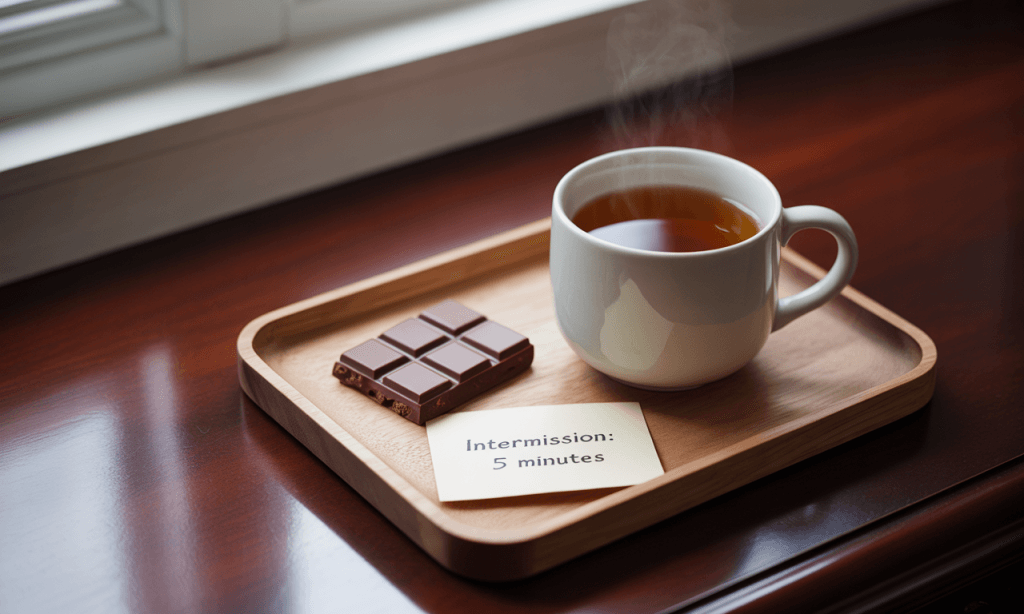 Tea drop-off with a kind note-a Micro-Connection that restores warmth fast.