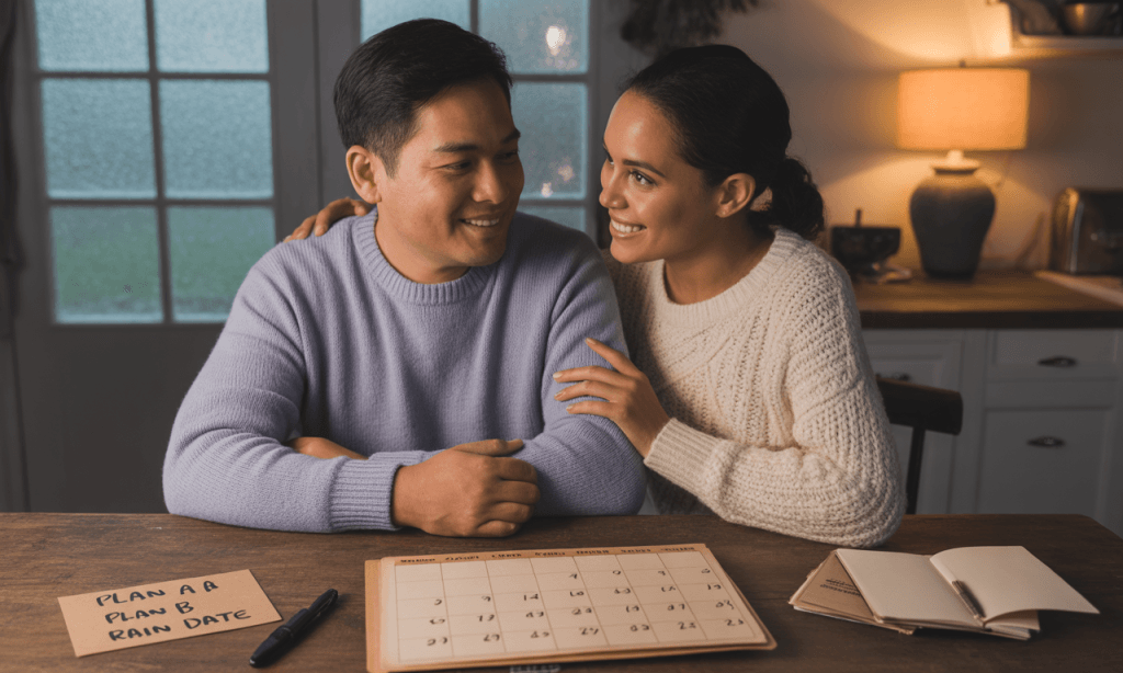 Couple planning buffers and backups-turning Build Buffers, Not Excuses into an easy weekly habit.