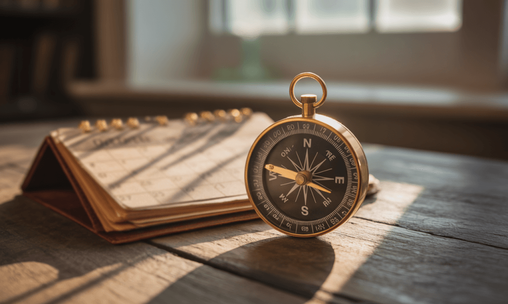 Navigating unavoidable environments with a clear internal compass