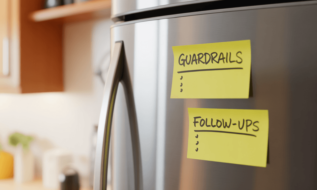 Respect during conflict-house rules that keep messy growth safe