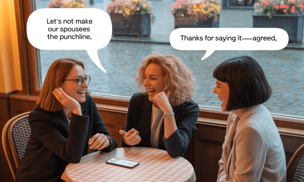 Scenarios contrasting enabling with supportive friendship