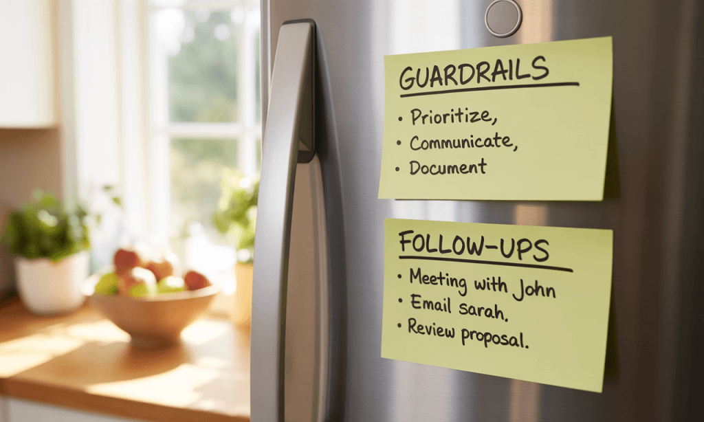Respect during and after conflict-house guardrails to protect connection.