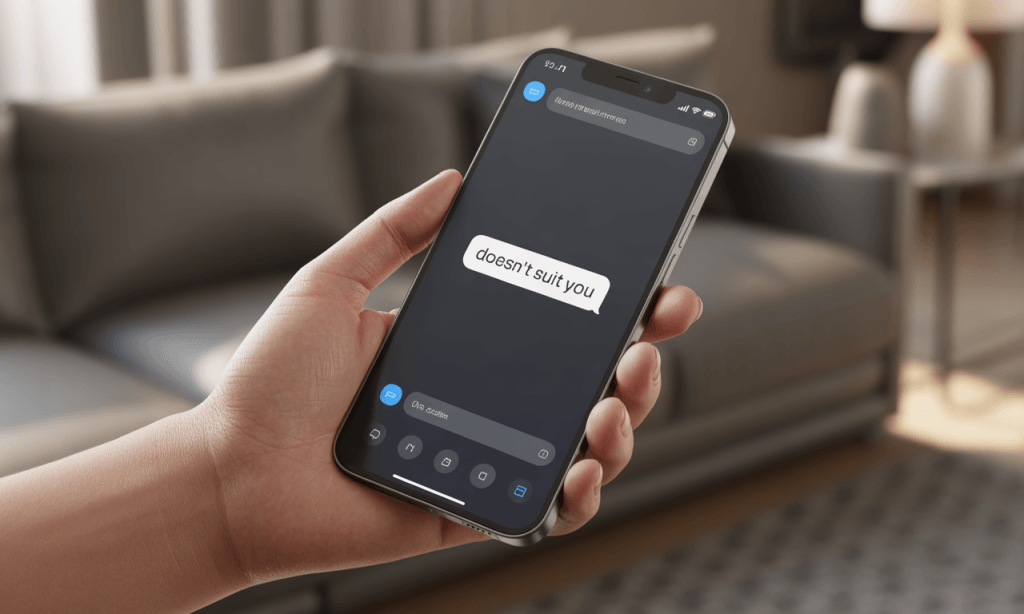 Text invitation asking a trusted friend for kind, specific accountability