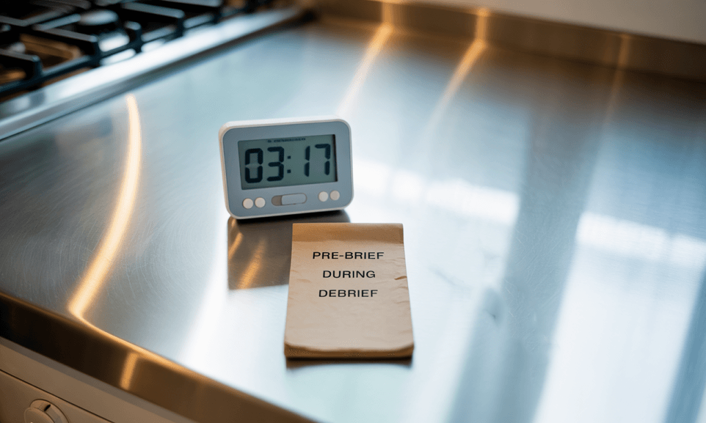 Simple template that turns everyday friction into data, not drama.