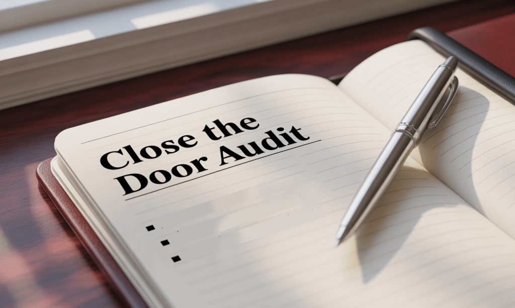 The Signal You Send audit-mapping repeat entry points so you can close the door.