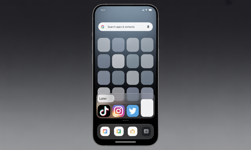 retrain your feed layout favoring calming, connection-friendly inputs