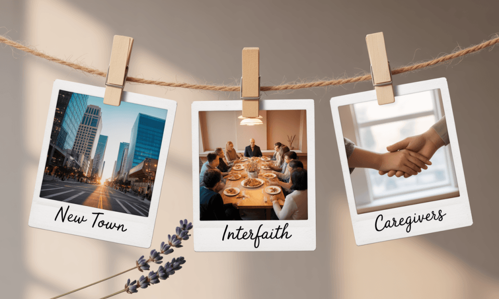 Real couples-three paths to refreshing a shared identity through community firsts