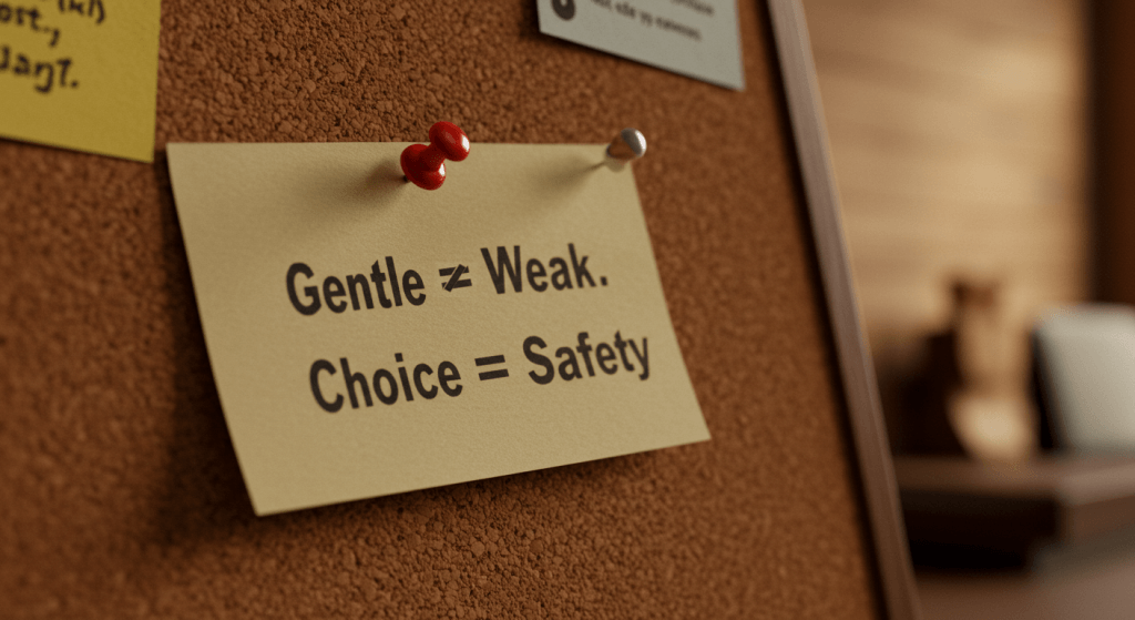 values reminder supporting invitations over pressure