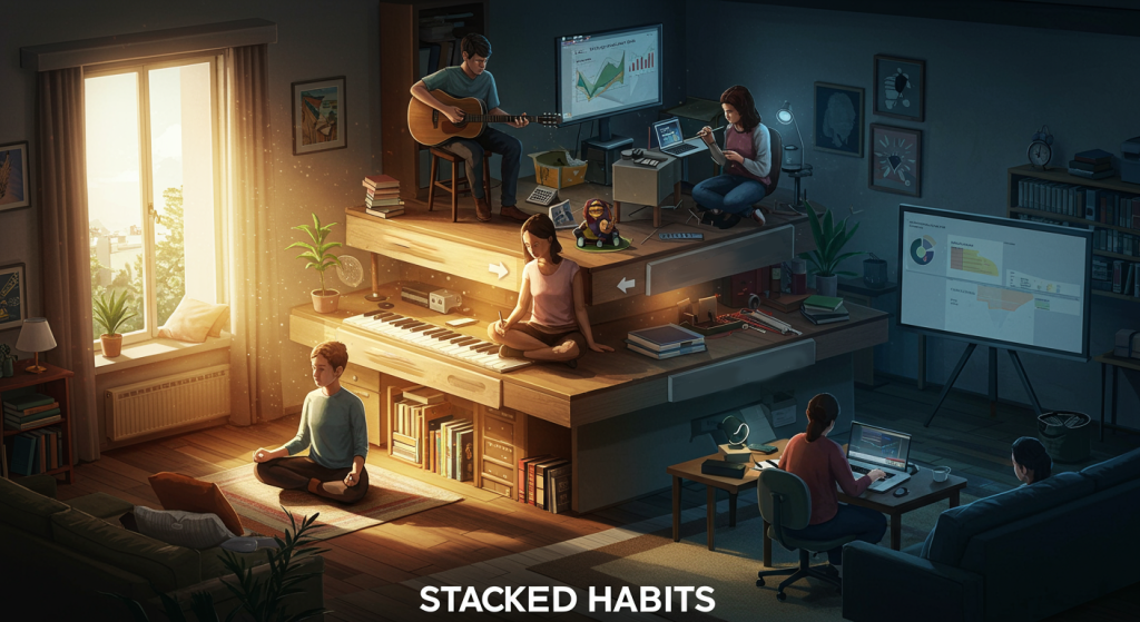 stacking environment rituals and skills to make connection easier everywhere