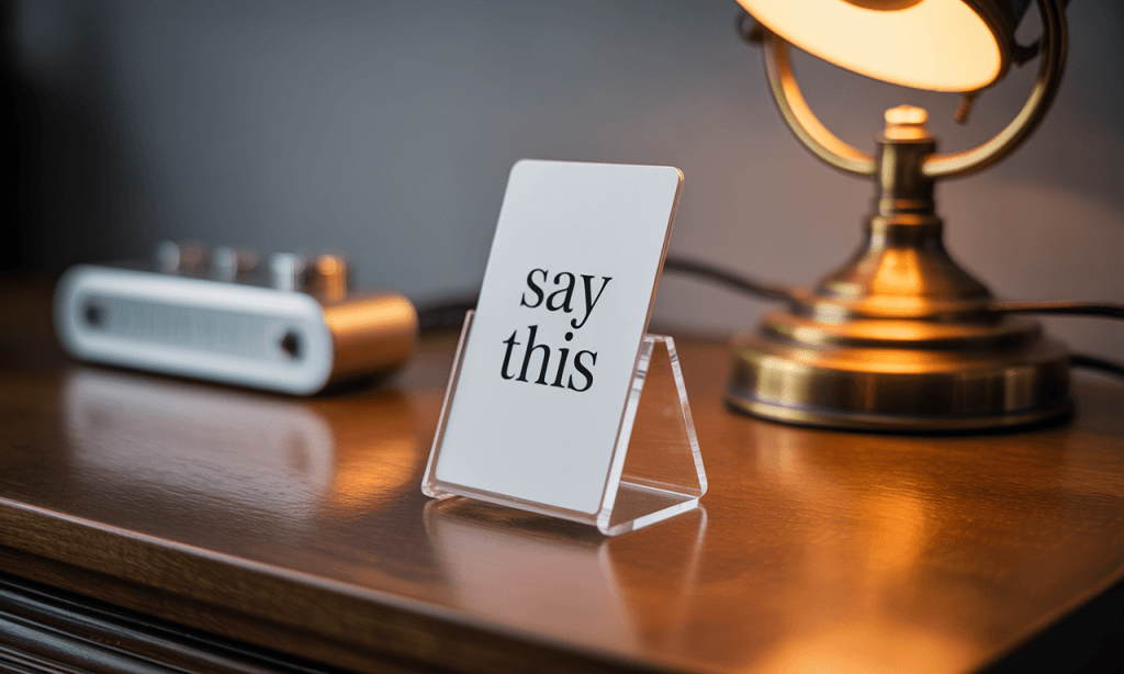 Script prompts that help couples launch and stop gracefully.