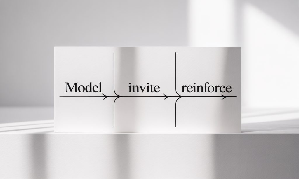 lead without permission MIR framework model invite reinforce flow