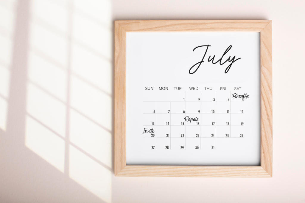 four week trigger to teacher plan with simple daily actions